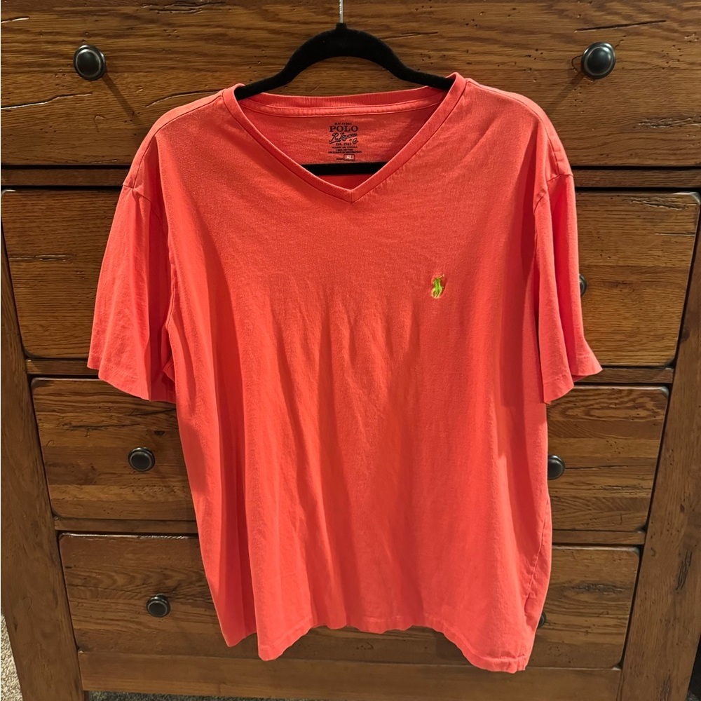 Men’s XL polo by Ralph Lauren V Neck Tee